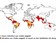 Carte de la dengue dans le monde