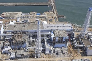 Centrale nucléaire Fukushima après le tsunami