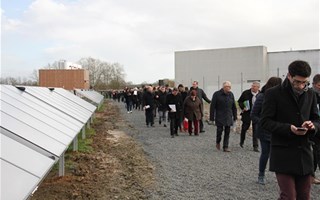 Châteaubriant inaugure sa centrale solaire thermique