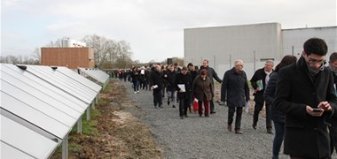 Châteaubriant inaugure sa centrale solaire thermique