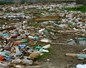 Déchets plastique sur la plage