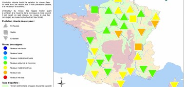 L'état des nappes phréatiques est préoccupant, avec des niveaux bas pour la saison