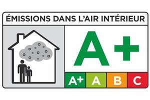Etiquette émissions dans l'air intérieur