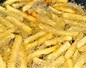 Frites contenant de l'huile de palme