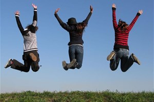 Jeunes en pleine forme