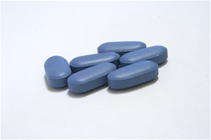 Médicaments bleus