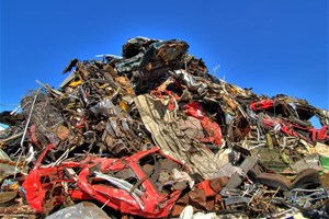 Montagne de déchets