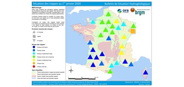 Nappes phréatiques : une situation satisfaisante au 1er janvier 2020