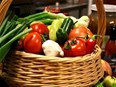 Panier de légumes