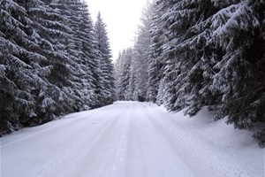 Route neige et verglas