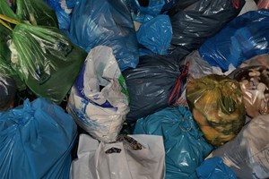 Sacs poubelles en plastique