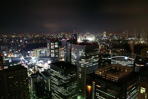 Tokyo la nuit