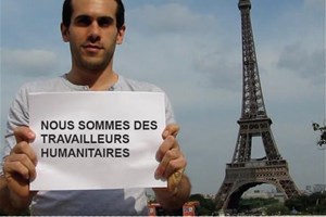 Nous sommes des travailleurs humanitaires