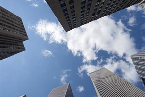 Entreprises bâtiment gratte ciel