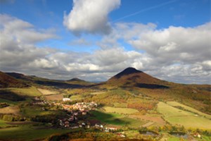 Paysage village campagne