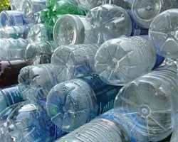 Bouteilles en plastique recyclables