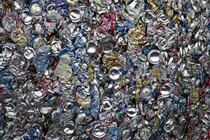 Matières premières recyclage de canettes