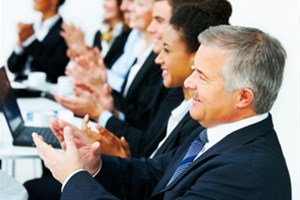 Applaudissements dans réunion