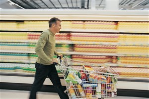 Je vais faire mes courses après avoir mangé